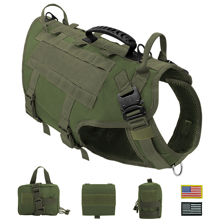 K9 Tactical Vest & Leash Set