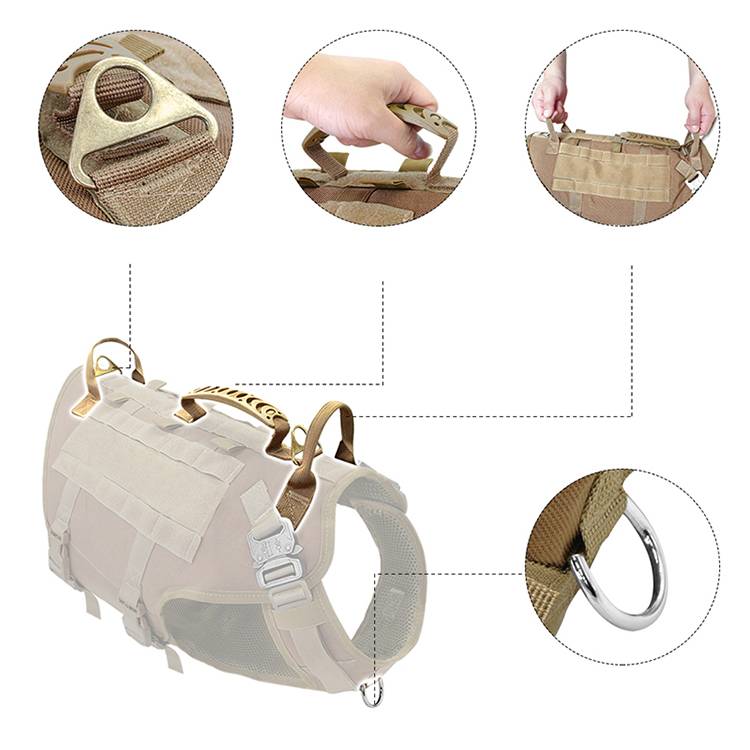 K9 Tactical Vest & Leash Set