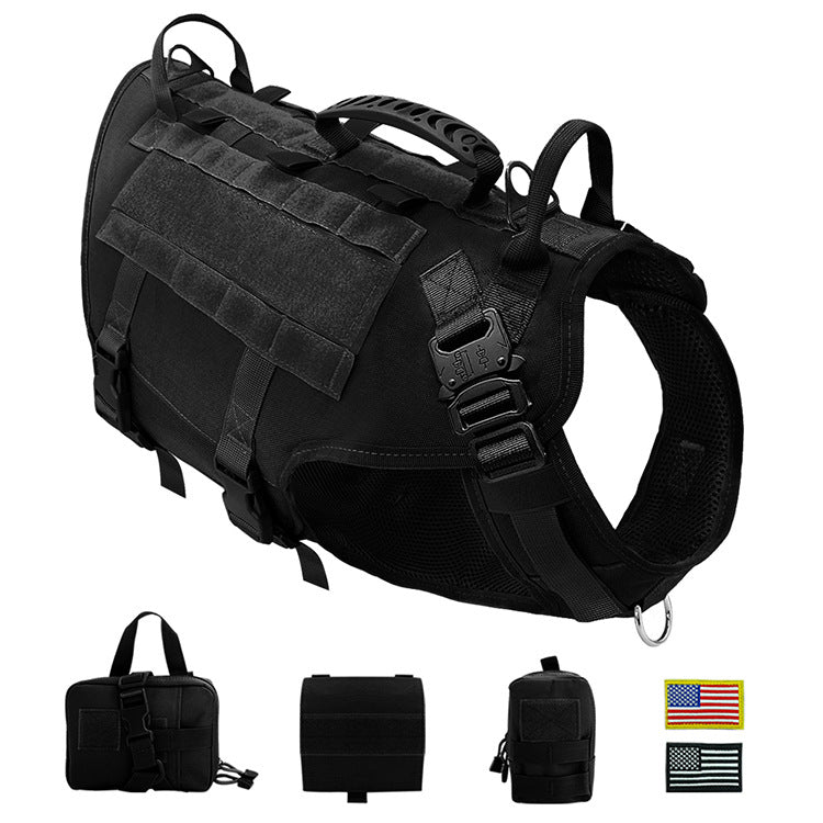 K9 Tactical Vest & Leash Set