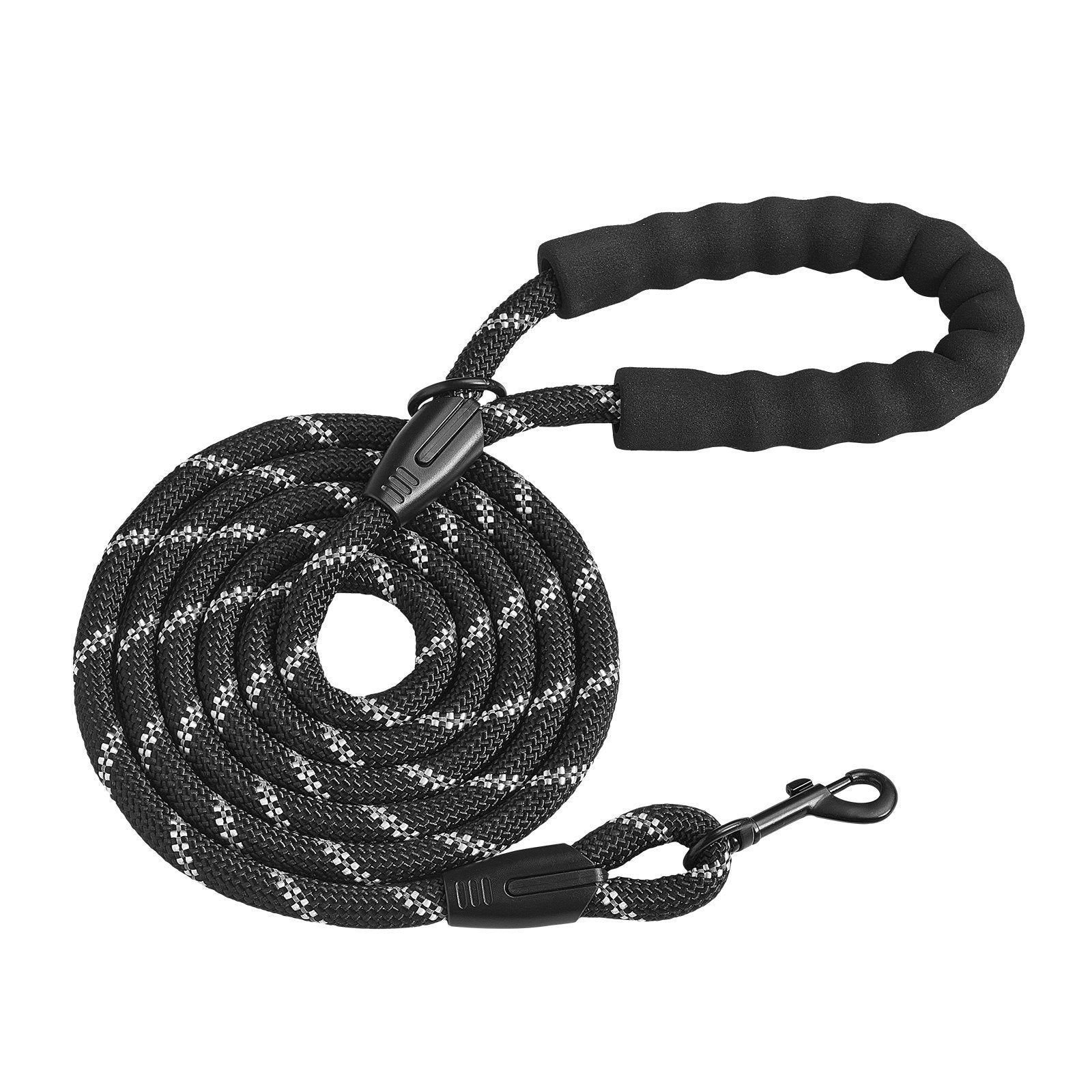 Heavy-Duty Reflective Rope Dog Leash (6FT)