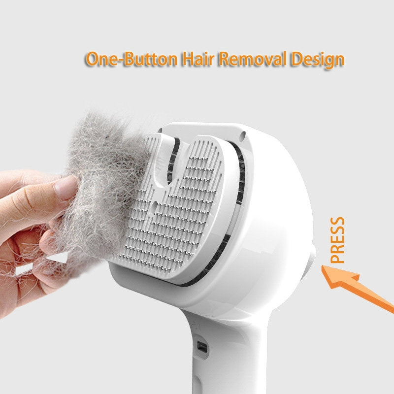 SteamGroom™ 3-in-1 Pet Brush