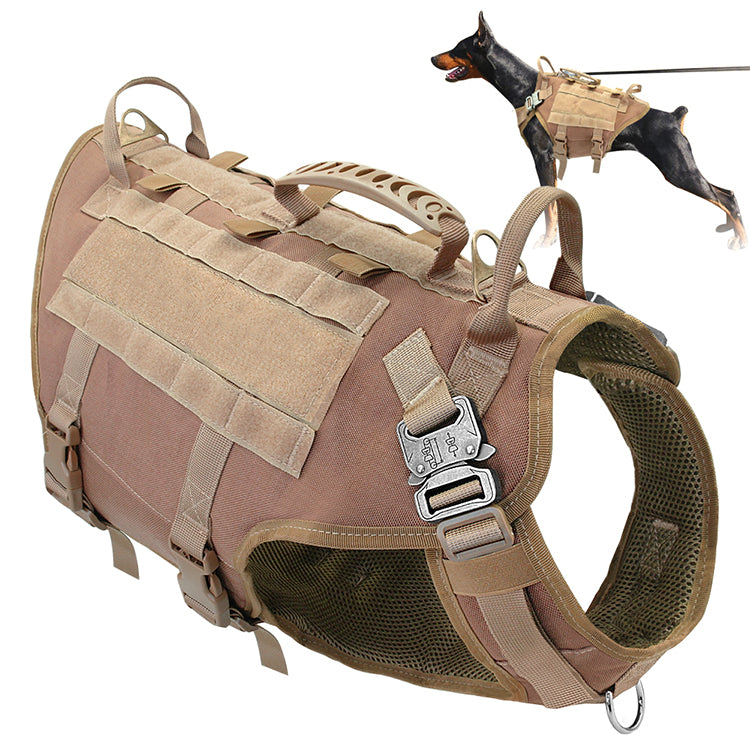 K9 Tactical Vest & Leash Set